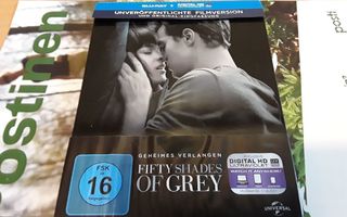 Fifty Shades of Grey - GE Region B Blu-Ray (Steelbook)