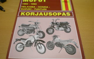 Mopot 1982 - 1993 Korjausopas Helkama-Honda-Suzuki-Tunturi