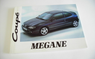 Renault Megane Coupe 1/1996 käyttöohjekirja