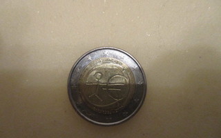 EURO 10 VUOTTA 1999-2009 2 e:n kolikko