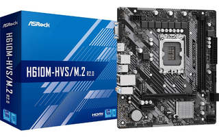 Asrock H610M-HVS/M.2 R2.0 Intel H610 LGA 1700 mi