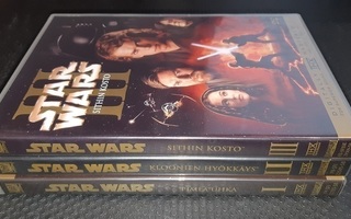 Star Wars I,II,III,V (DVD)