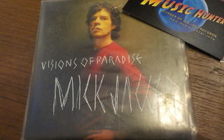 MICK JAGGER - VISIONS OF PARADISE PROMO CD SINGLE (+)