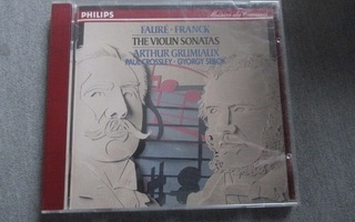 Faure & Franck Viulusonaatit. Arthur Grumiaux. Philips CD