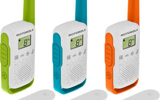 Motorola T42 radiopuhelin 16 kanavaa Sininen, Vi