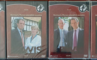 LEWIS kaudet 1, 2, 3, 4 - DVD Boxit