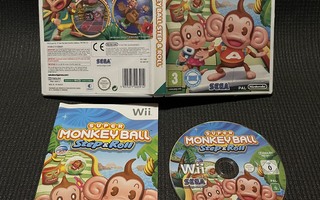 Super Monkey Ball Step & Roll Wii - CiB