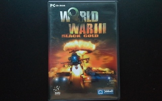 PC CD: World War III Black Gold peli (2001)