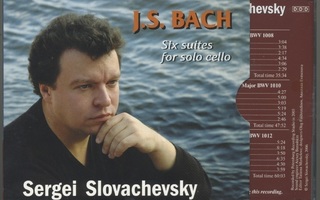 BACH • SLOVACHEVSKY: Six Suites for Solo Cello – 3-CD 2006