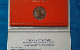 vatican 2016 2€