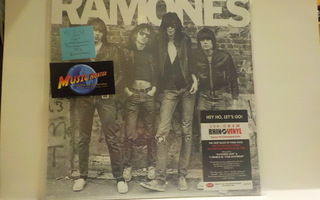 RAMONES - S/T  REMASTERRED EU 2018  UUSI LP +