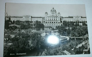 Bern, Bundespalast, vanha valokuvapk, p. 1947