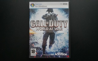PC DVD: Call Of Duty - World At War peli (2008)