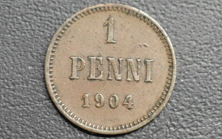 1 penni 1904  #1665