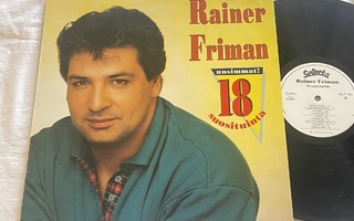 Rainer Friman – Uusimmat! 18 Suosituinta (SIISTI LP)
