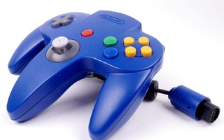 Nintendo 64 Blue Controller (Refurbished)