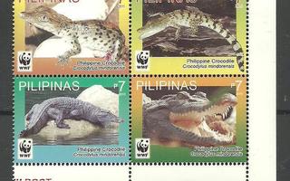 WWF krokotiilit, eläinaiheinen sarja FILIPPIINIT **