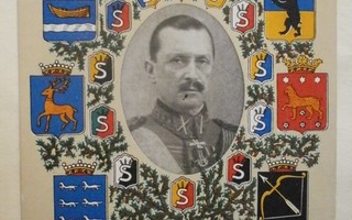 C. G. E. Mannerheim ja suojeluskuntavaakunat, ei p.