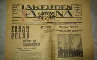 Sanomalehti: Lakeuden Sana (IKL) 9.6.1933