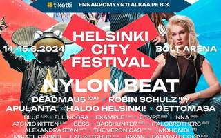 Helsinki City Festival 2 lippua