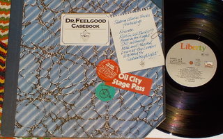 DR FEELGOOD - Casebook - LP 1981 blues rock EX