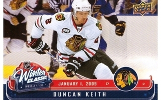 DUNCAN KEITH Blackhawks 2009 Up.Deck Winter Classic #WC14