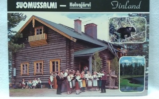 Suomussalmi Kuivajärvi postikortti