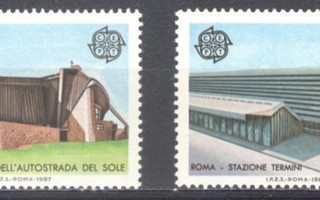 (S1680) ITALY, 1987 (Europa. Modern Architecture). MNH**