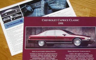 1991 Chevrolet Caprice Classic esite - suom