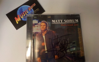 MATT SORUM - HOLLYWOOD ZEN CD + NIMMARI