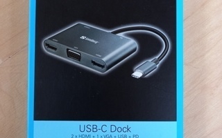 Sandberg USB-C Mini Dock telakka