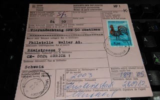 Kristinestad - Sveitsi Kansainvälinen Postiosoitus PK350/4