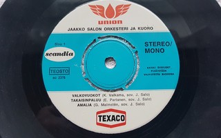 JAAKKO SALON ORKESTERI JA KUORO 7 " EP ( UNION ) TEXACO