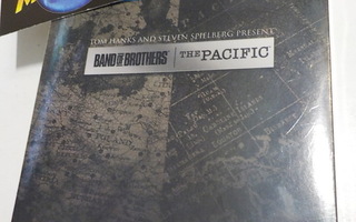BAND OF BROTHERS / THE PACIFIC UUSI 12DVD BOKSI (W)