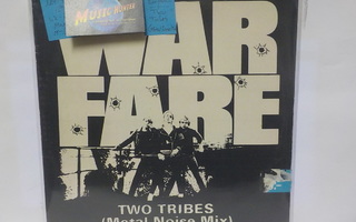 WARFARE - TWO TRIBES (METAL NOISE MIX) M-/EX UK 84