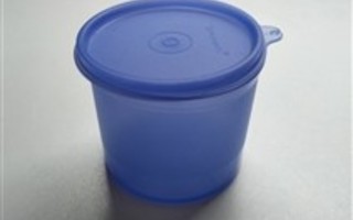 Tupperware purkki, 0,5 l sininen, sininen kansi