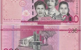 Dominican Republic 200 Pesos 2016 (P-191c) UNC