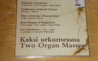 Kaksi urkumessua. Kati Hämäläinen. 2 cd.
