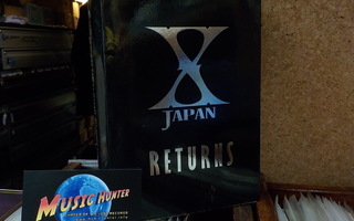 X JAPAN - X JAPAN RETURNS EX/EX 6+1 DVD BOX VERY RARE!!