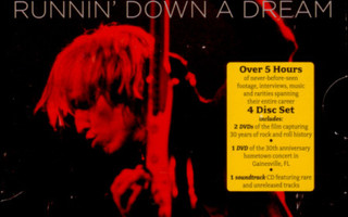 TOM PETTY & THE HEARTBREAKERS: Runnin' Down A Dream 3-dvd+cd