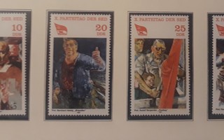 DDR 1981 - Puoluepäivät (4)  ++