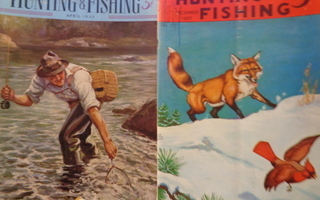 Hunting & Fishing 1937-1938 6 Kpl Arvo Pynnönen