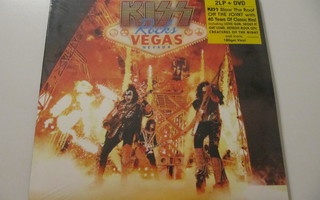 Kiss Rocks Vegas 2 x Vinyl LP + DVD Tuliterä