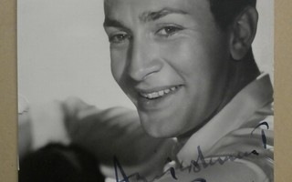 Jean-Claude Pascal - laulaja, näyttelijä, valokuva + sign.