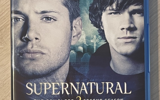 Supernatural: Kausi 2 (2006 - 2007) Blu-ray (UUSI)