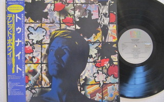 David Bowie Tonight  LP Japanilainen OBI