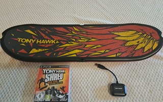 Tony Hawk Shred Skateboard bundle Ps3