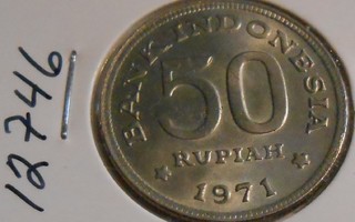 INDONESIA  50 Rupiah v.1971  KM#35
