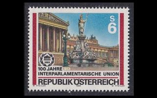 Itävalta 1964 ** IPU 100v (1989)