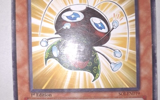 1996 Yu-Gi-Oh 1st Edition Gokipon card